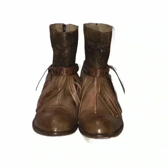 Veracruz Fringe Booties Size 39 - Picture 2 of 6